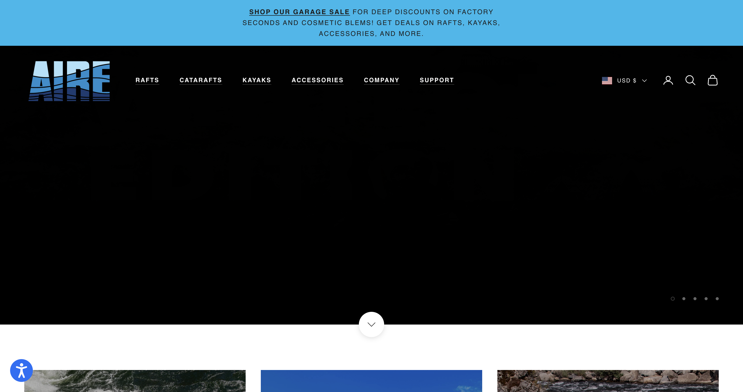 Original AIRE homepage